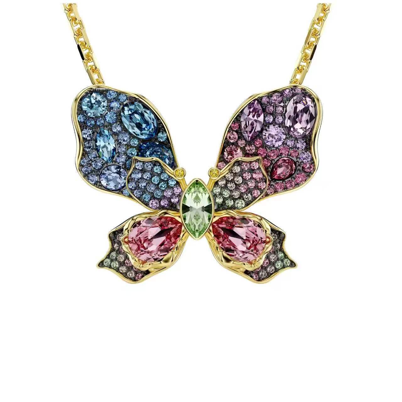 Austrian Crystal Flowers Rich Candy Ear Jewelry Set