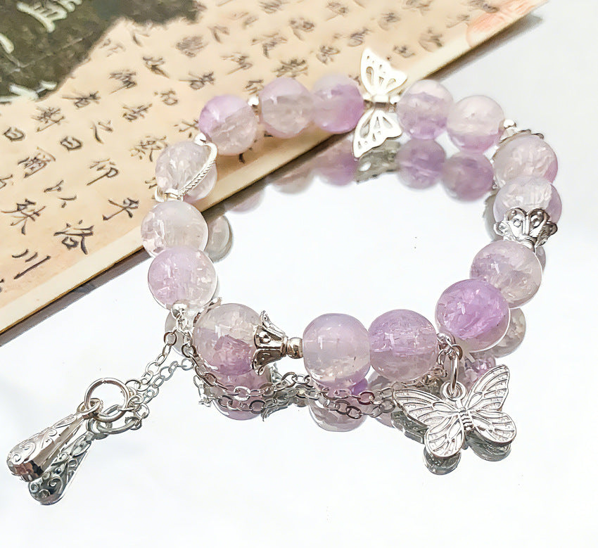 Women's Summer Rainbow Dopamine Fresh Colorful Niche High Bracelets
