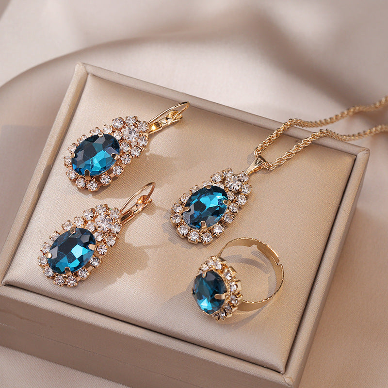 Women's Pendant High-grade Suit Hemp Flowers Chain Necklaces
