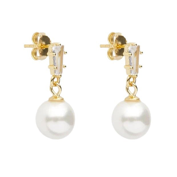 Women's Style Sier Pearl Light Luxury High-grade Stud Earrings