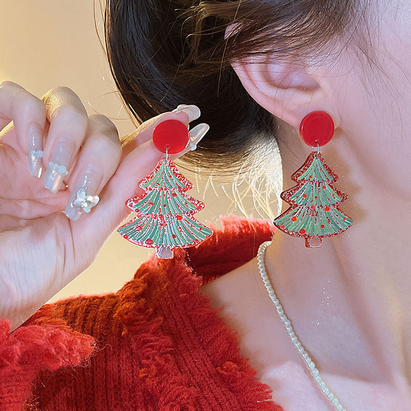 Star Sequins Niche Creative Design Sense Earrings