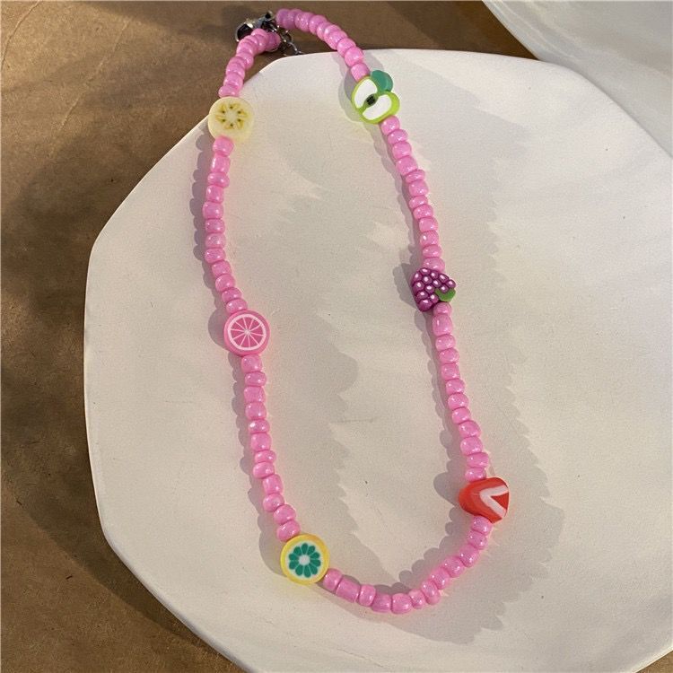Colliers de clavicule bohème en cristal de perles de gravier irrégulières pour femmes