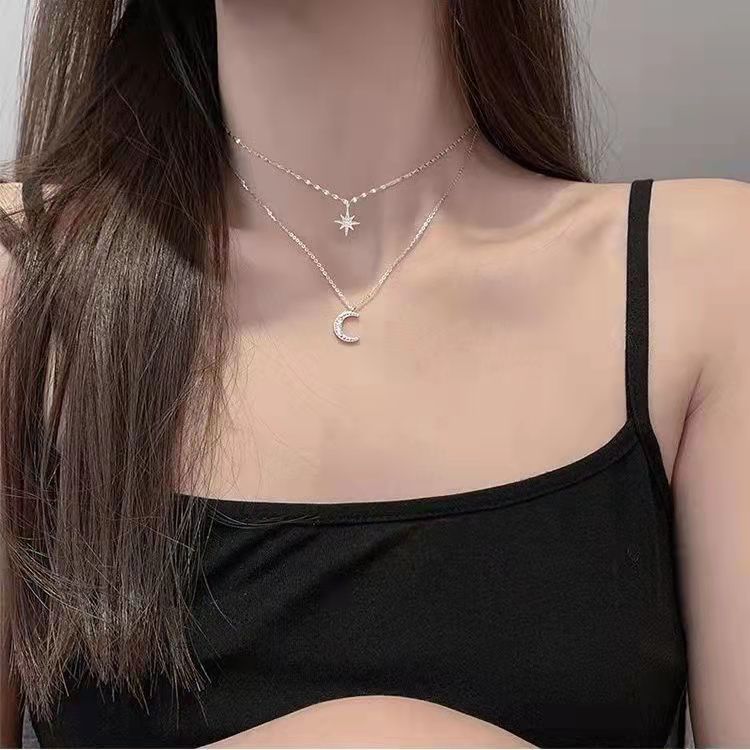 Women's Summer Gentle Fairy Light Luxury Minority Clavicle Necklaces