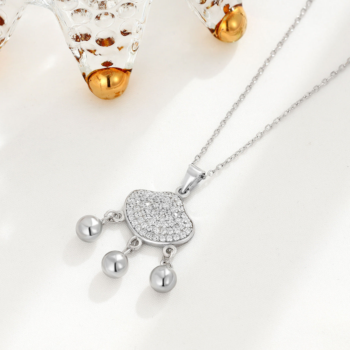 Colliers d'ornement de haute qualité avec serrure de sécurité pour femmes