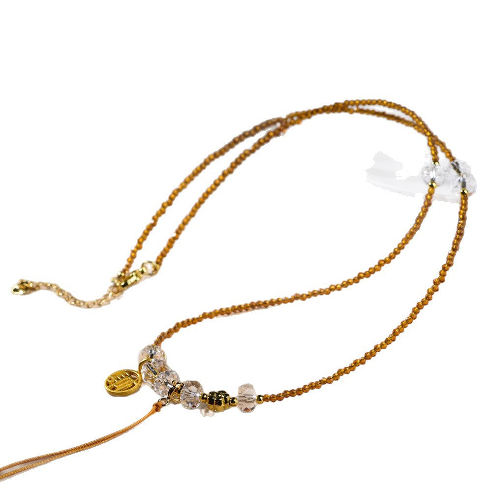 Simple Fresh Clavicle Chain Universal Green Luxury Fashion Necklace