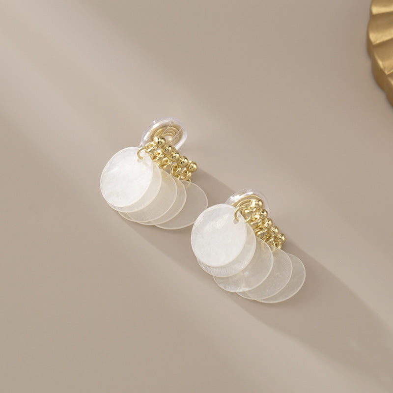 Women's Wafer Eardrops Fashionable High-grade For Mosquito Ear Clip