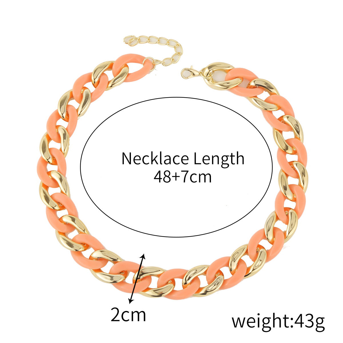 Women's Popular Style Accessories Retro Exaggerated Hip Necklaces