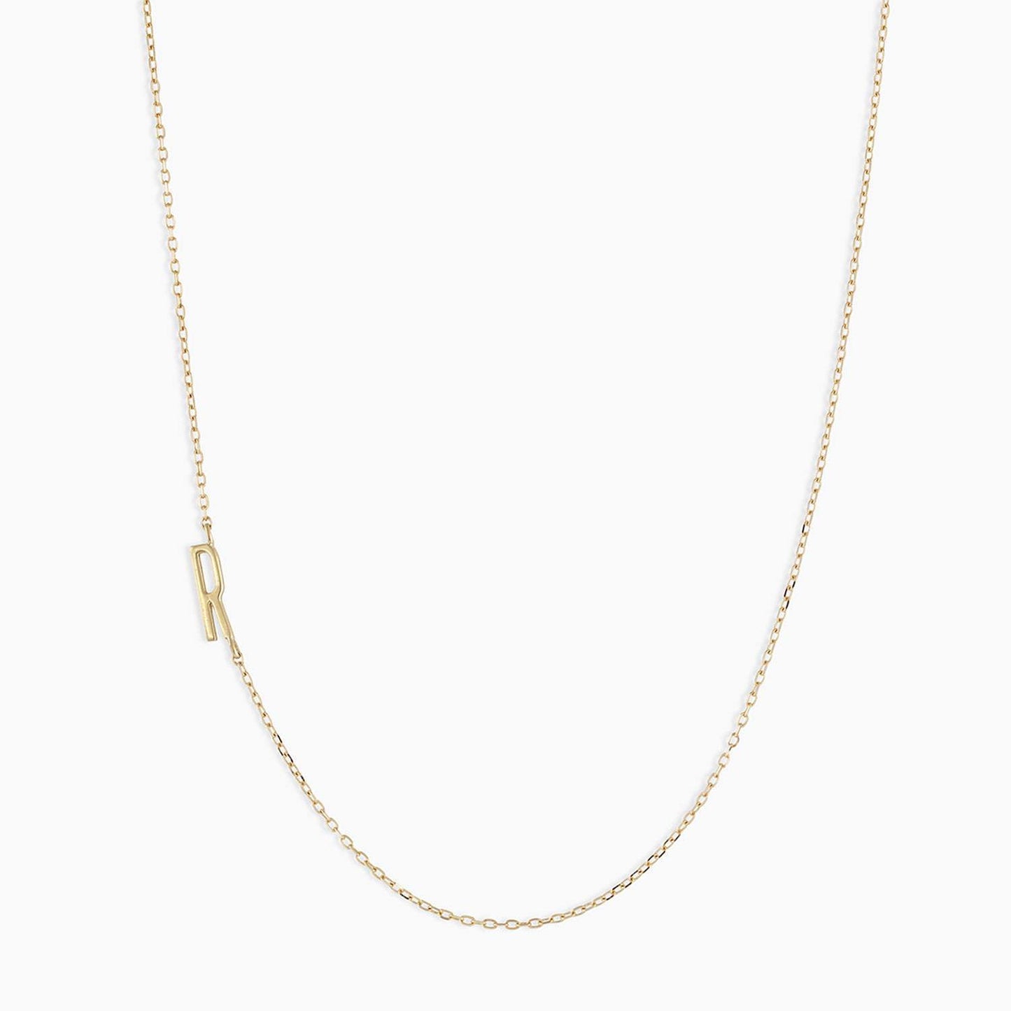 Colliers femme lettre majuscule initiale en acier inoxydable