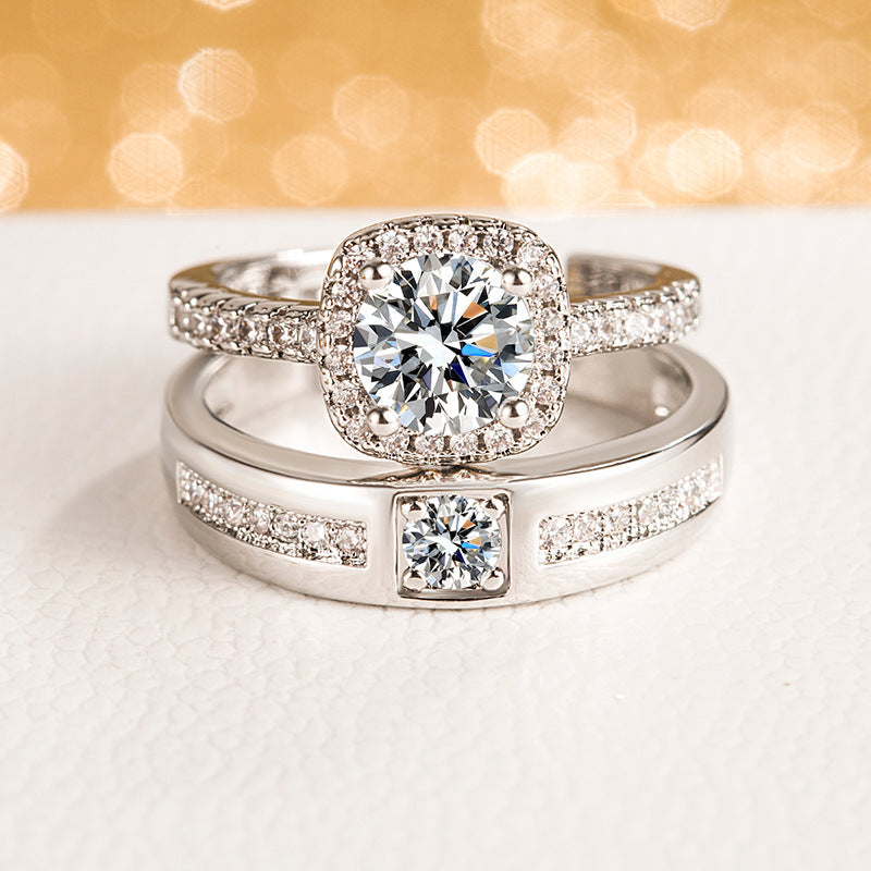 Women's & Men's & Couple And Zircon Fashion Trend Rings