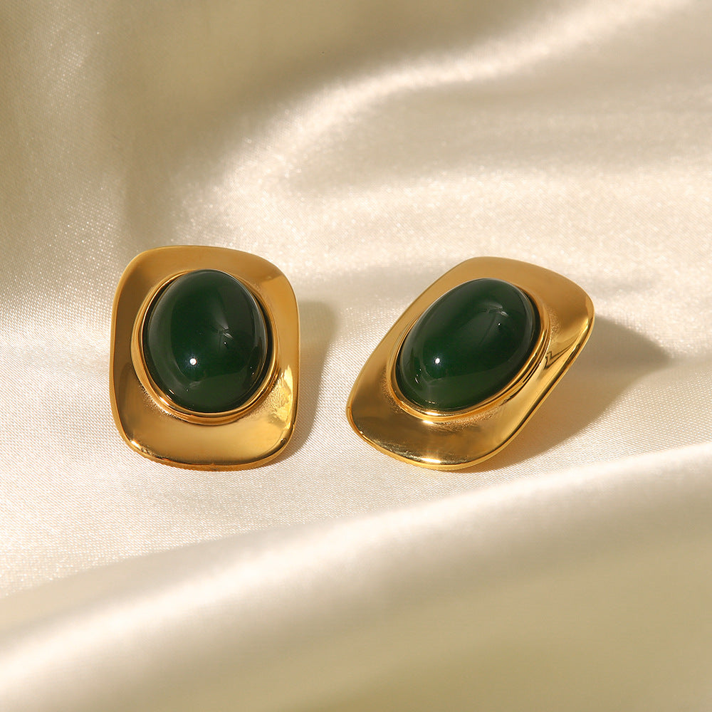 Schmuck Gold Retro Erschwingliche Luxus-Ohrringe von hoher Qualität