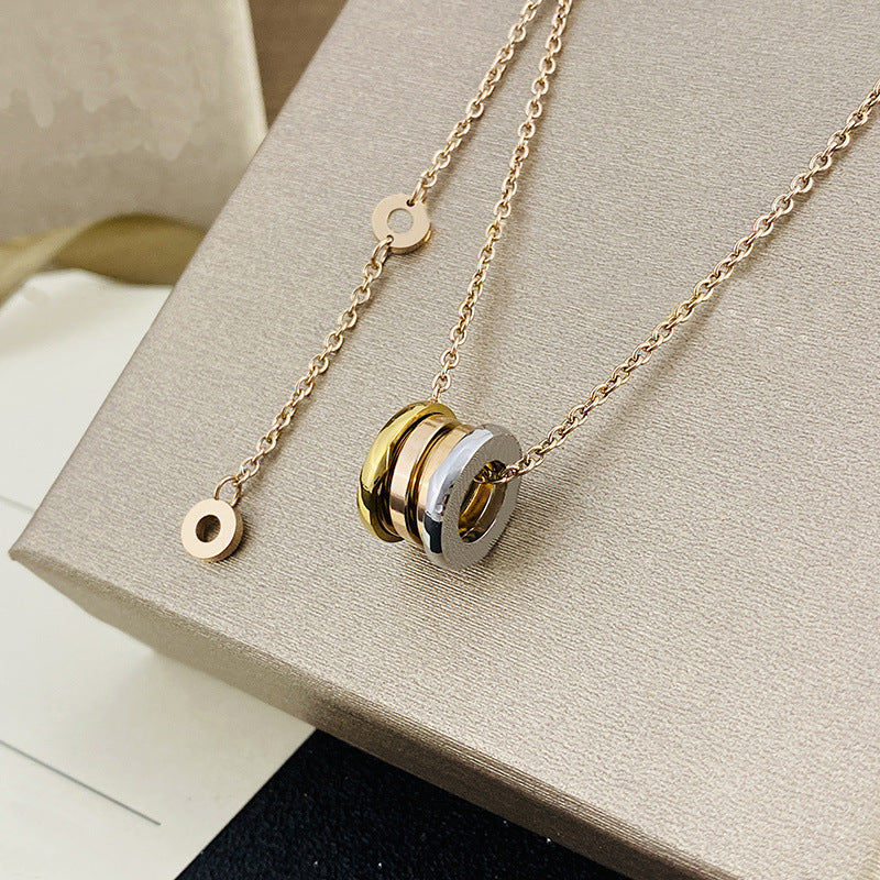 Colliers en céramique pour femmes et hommes, Version haute, plein de diamants, petite taille, printemps