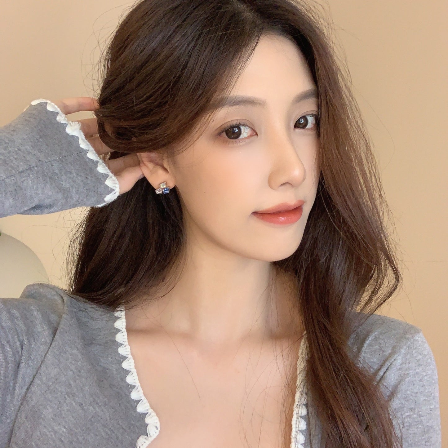 Crystal Niche Design Personality Unique Elegant Earrings