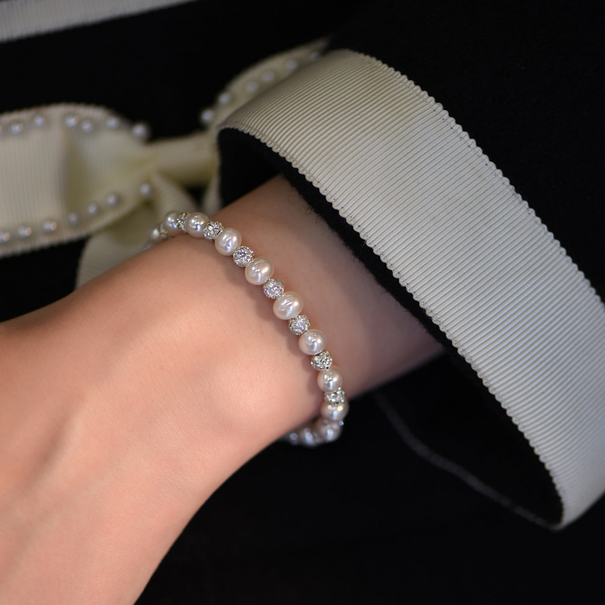 Bright Planet Natural Pearl Niche Personalized Bracelets