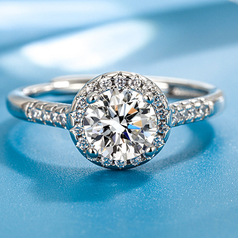Advanced Light Luxury Hand Jewelry Valentine's Rings