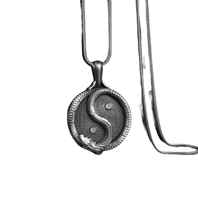 Men's Style Yin Yang Tai Trendy Stylish And Necklaces