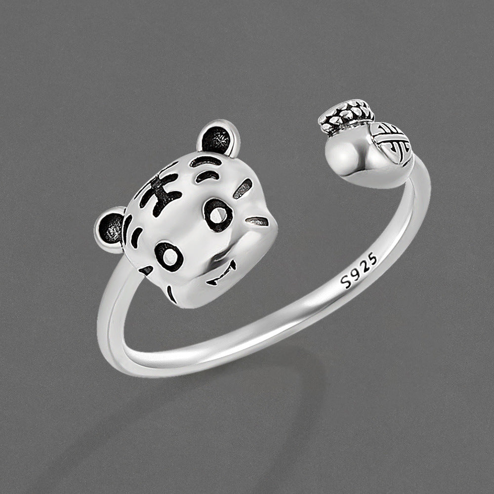 Purse Chinese Zodiac Advanced Simple Cute Rings