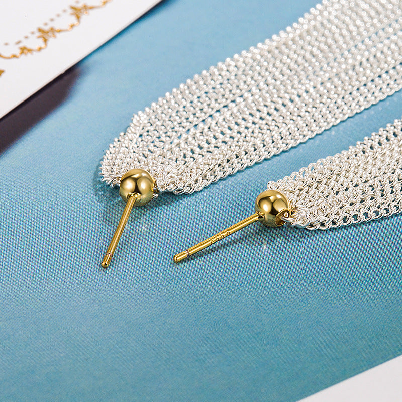 Boucles d'oreilles à pampilles, Design de Niche, légères, de luxe, haut de gamme