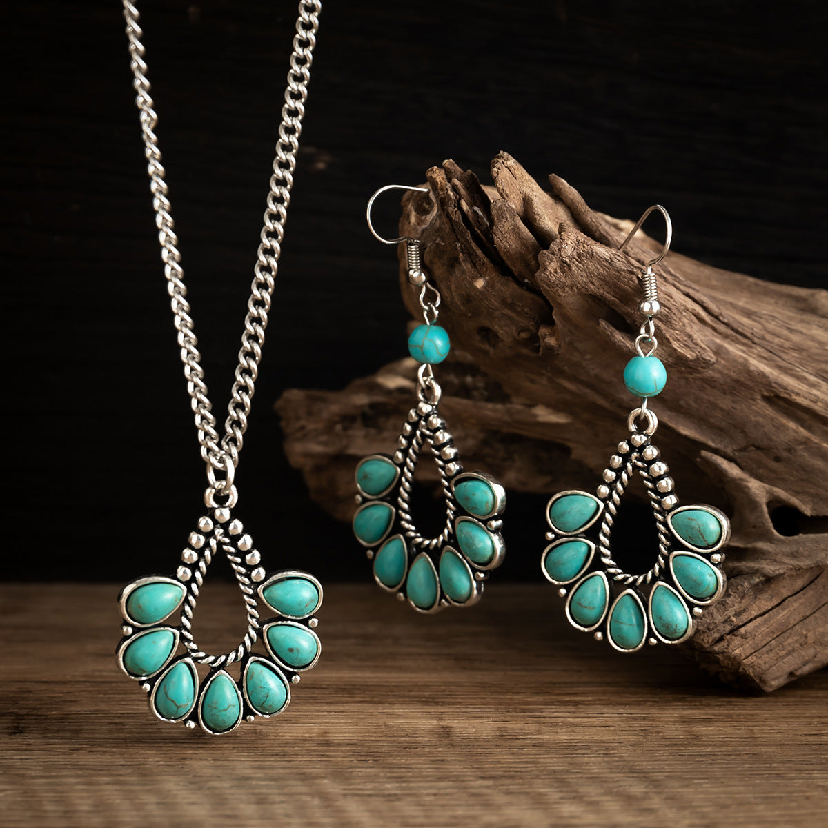 Tropfen-Quasten-Nischenschmuck, süße, coole Halsketten