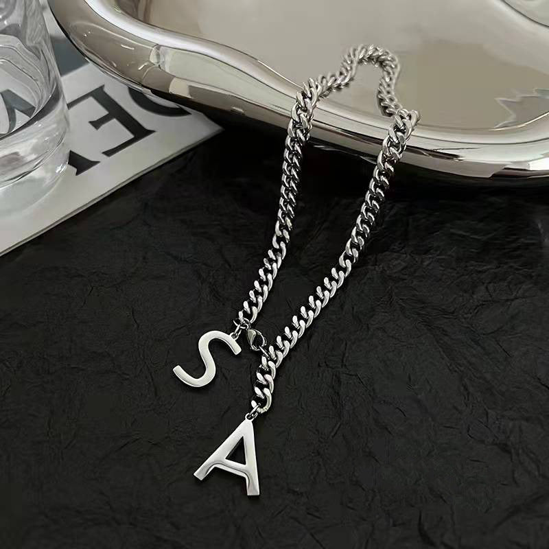 Women's Trend Cool Light Luxury Titanium Steel Necklaces