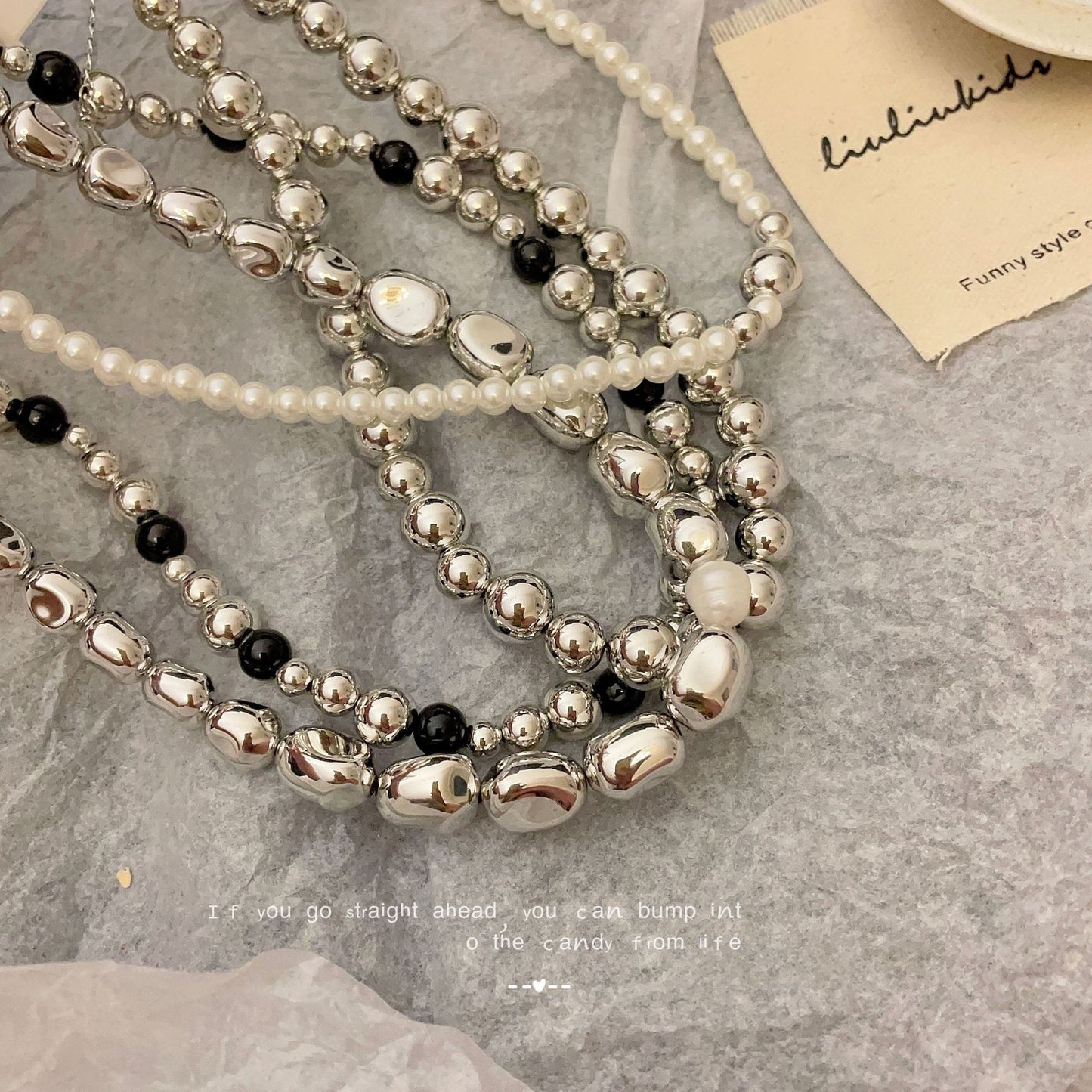 Women's Personalized Clavicle Chain Medium Cold Style Necklaces