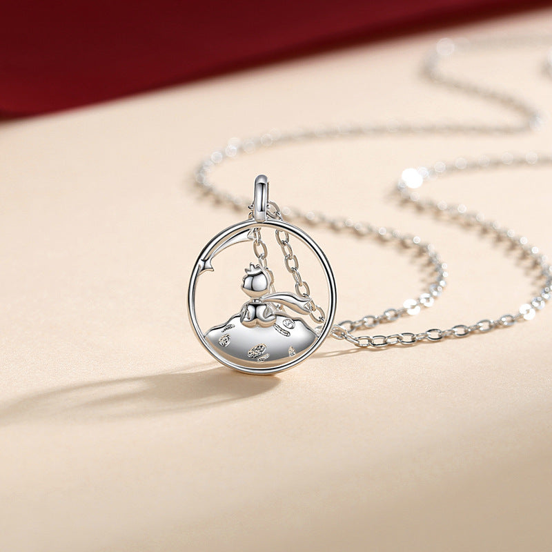 Colliers pour femmes, hommes et couples roses, une paire de colliers de saint-valentin