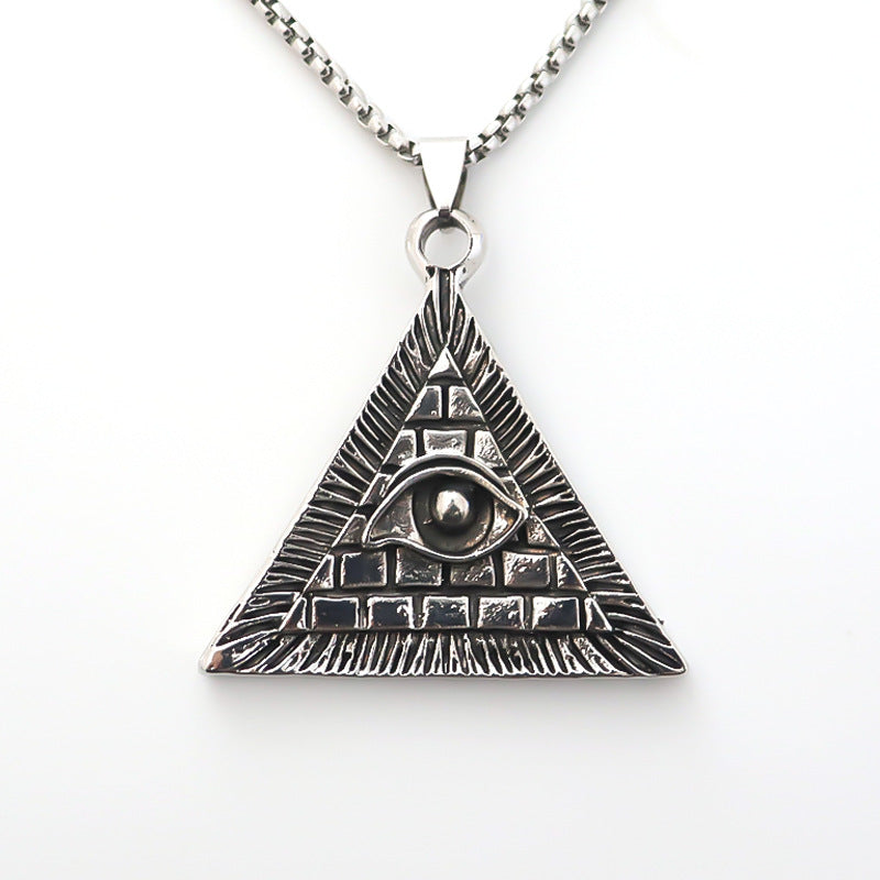 Men's Devil's Eye Street Hip Hop Style Necklaces