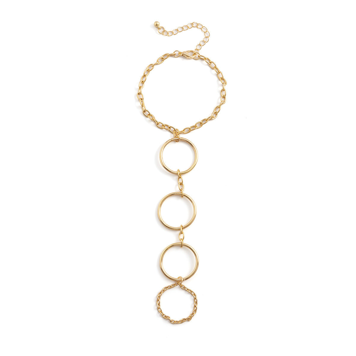 Punk Geometric Hollow Finger Personality Simple Bracelets