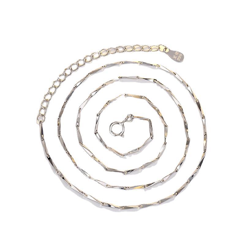 Colliers de graines de melon en argent pur plaqué cuivre