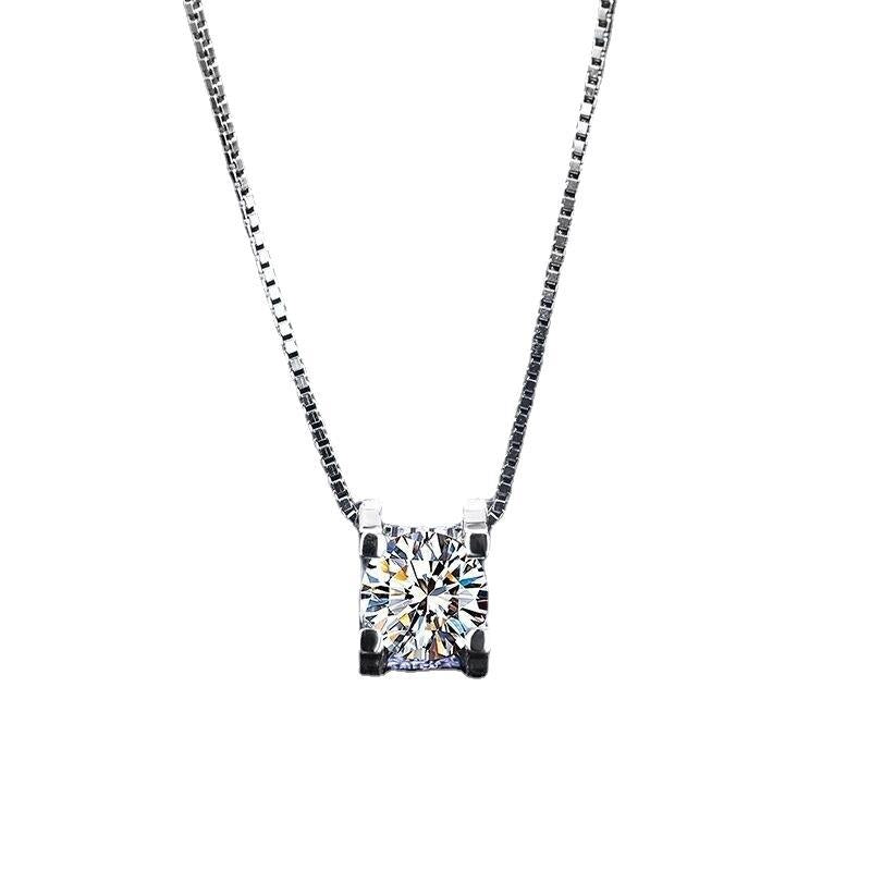 Head Female Korean Style Personality Single Drill Necklaces