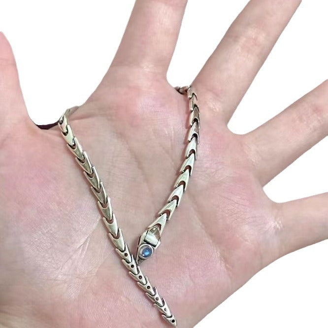 Heavy Metal Super Cool Light Luxury Personalized Minority Design Sense Bracelet