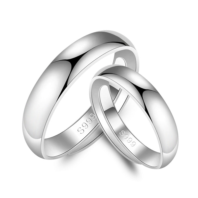 Damen & Herren & Style Simple Love Wedding Lovers Ringe