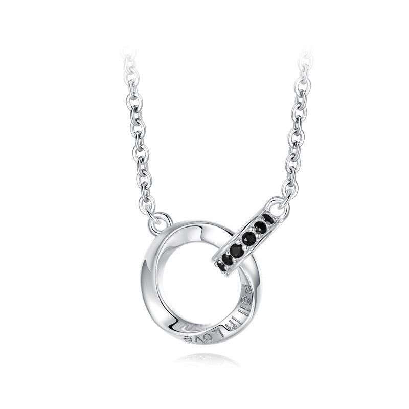 Women's & Men's & Couple Long-distance Love Commemorative Gift Necklaces