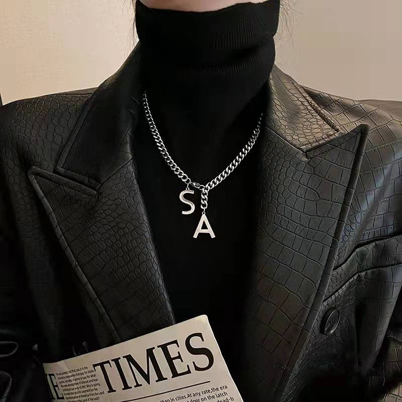 Women's Trend Cool Light Luxury Titanium Steel Necklaces