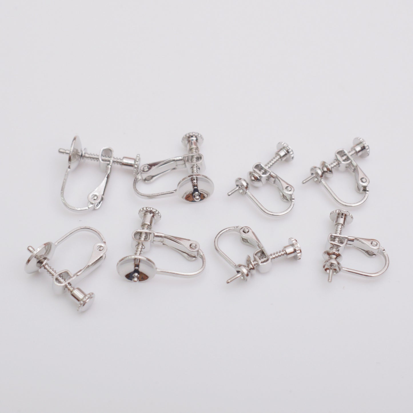 Gilded Screw Cross Bowl Tray Handmade Clips Ear Clip