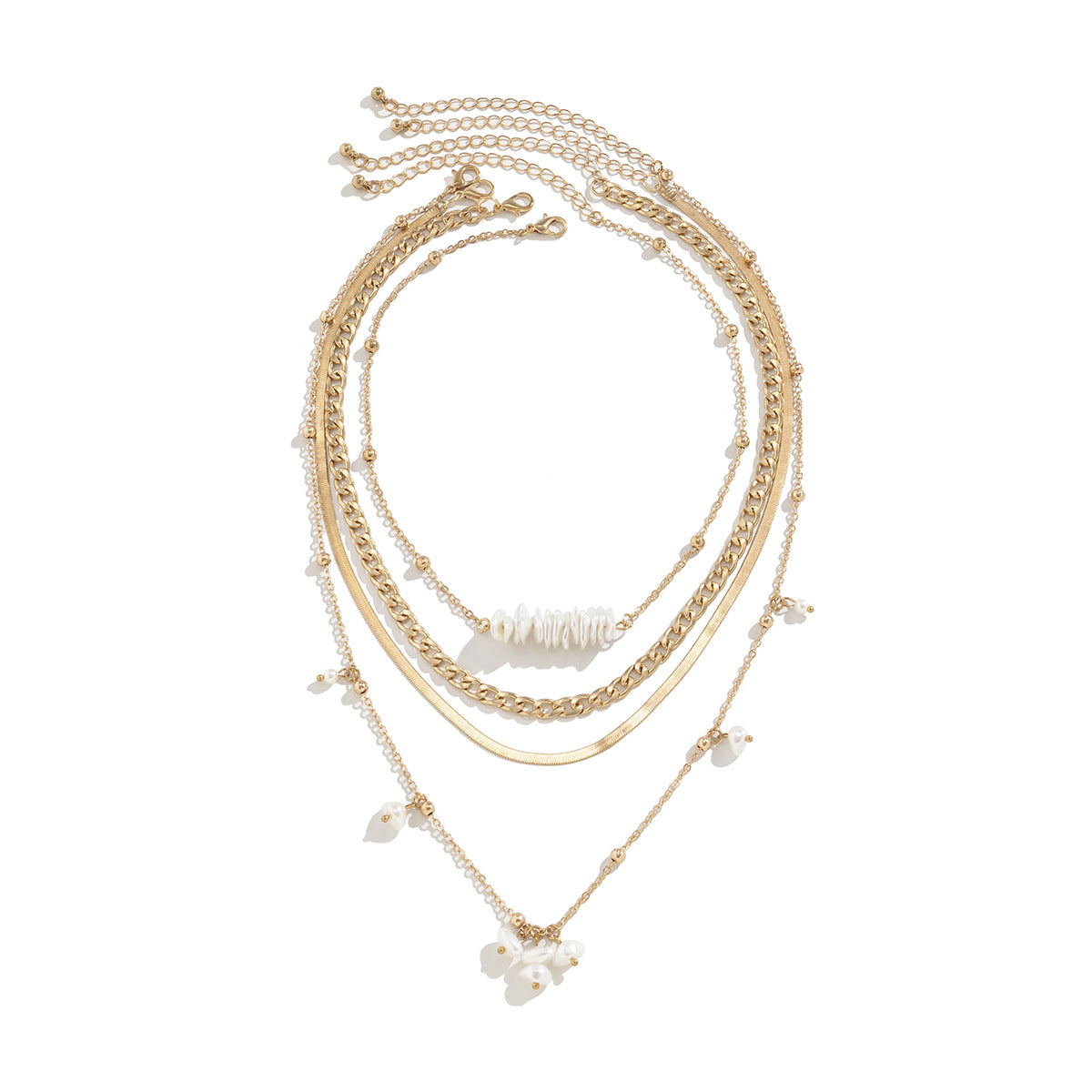 Style Suit Imitation Pearl Hot Minority Necklaces