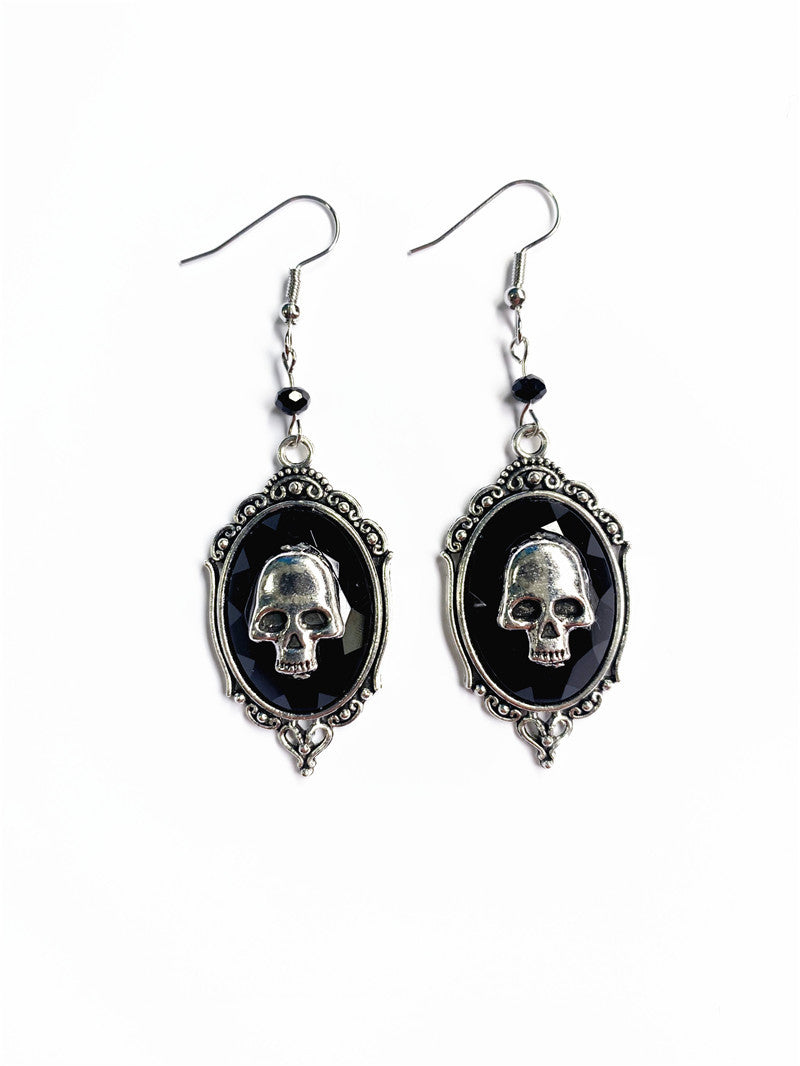 Men's Stage Band Punk Exaggerated Vintage Alloy Earrings