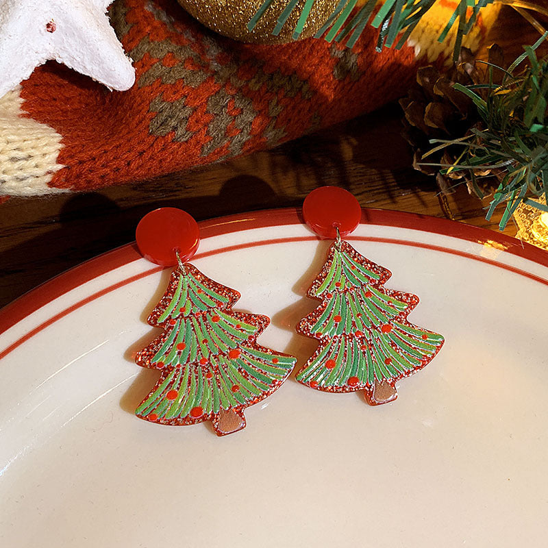 Star Sequins Niche Creative Design Sense Earrings