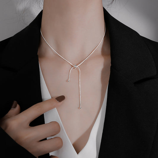 Style élégant perles rondes conception de cordon colliers de sens de haute qualité