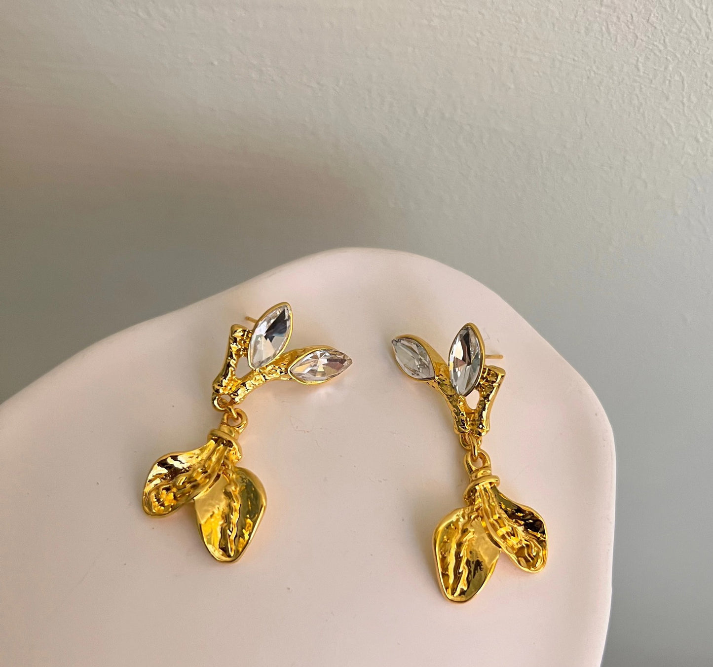 Tassel Enamel Devil's Eyes Color Personality Earrings