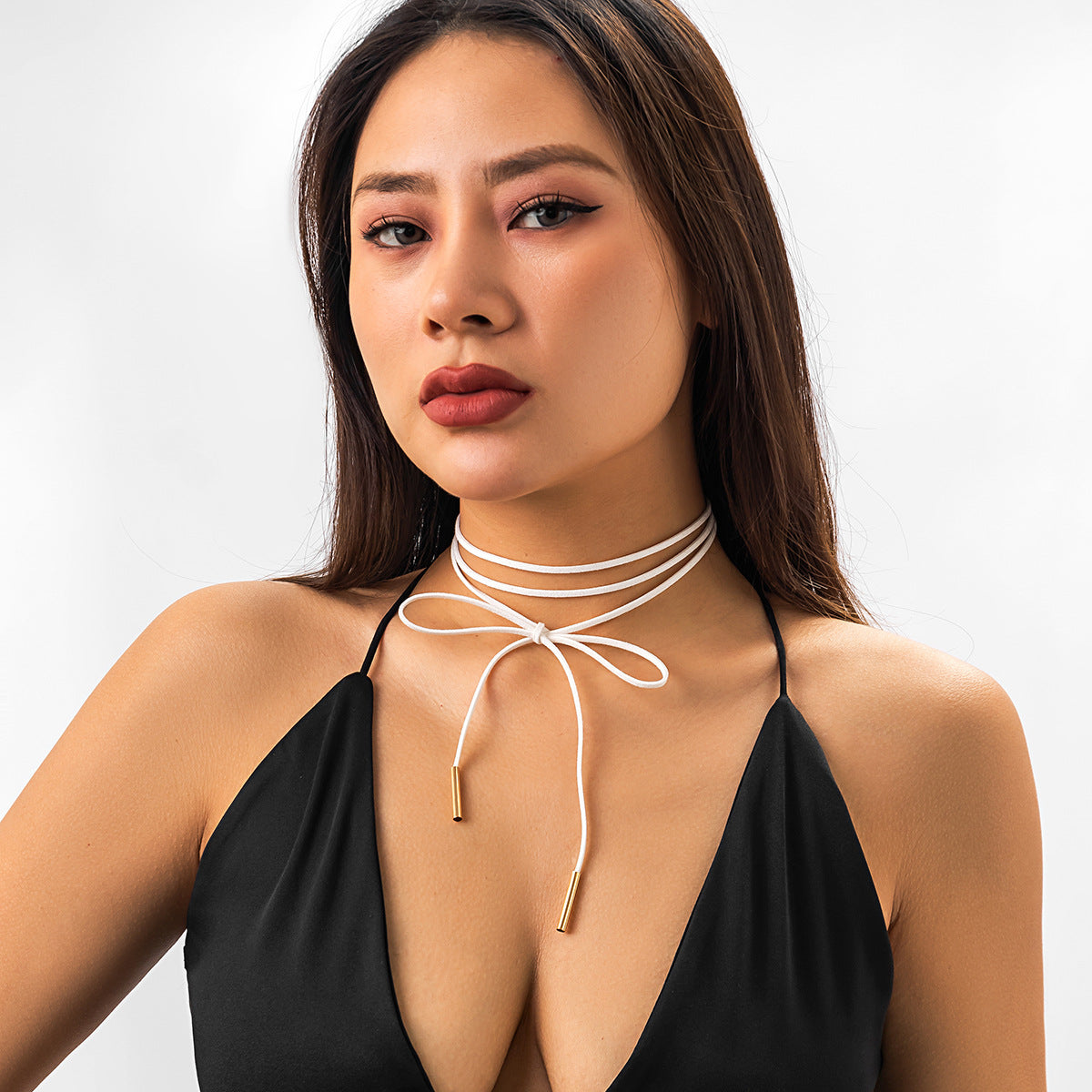 Ornement Flanelle Bandage Party Collier Personnalisé Colliers Faits À La Main