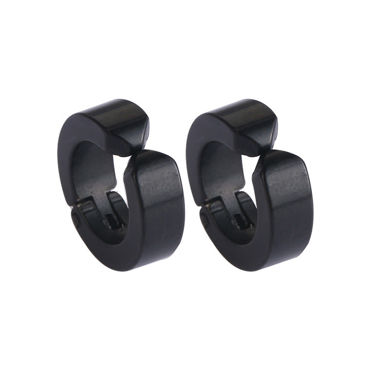 Men's Bright Magnetic Fashionable Light Luxury High-grade Cold Style Elegant No Earrings