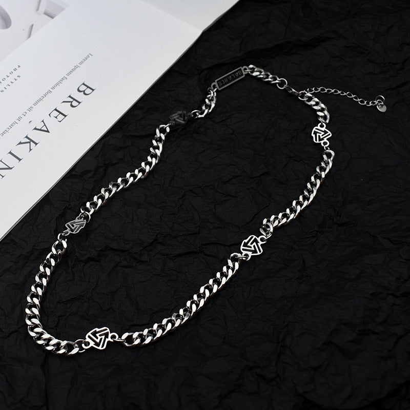 Colliers cubains pour femmes et hommes, Style unisexe, couture de clavicule, conception Simple