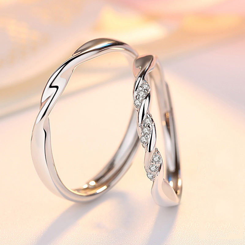 Women's & Men's & Pair Of And Mobius Strip Rings