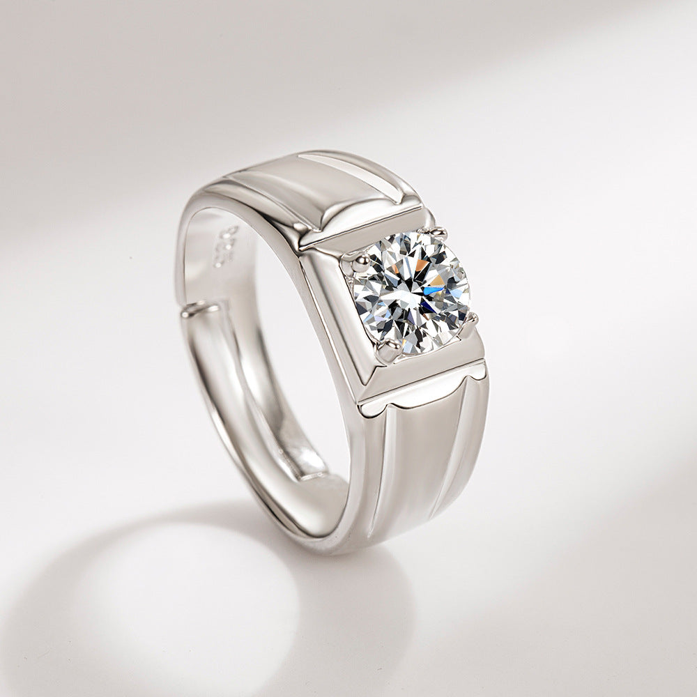 Paarringe mit Krone und Diamanten für Damen und Herren sowie im koreanischen Stil