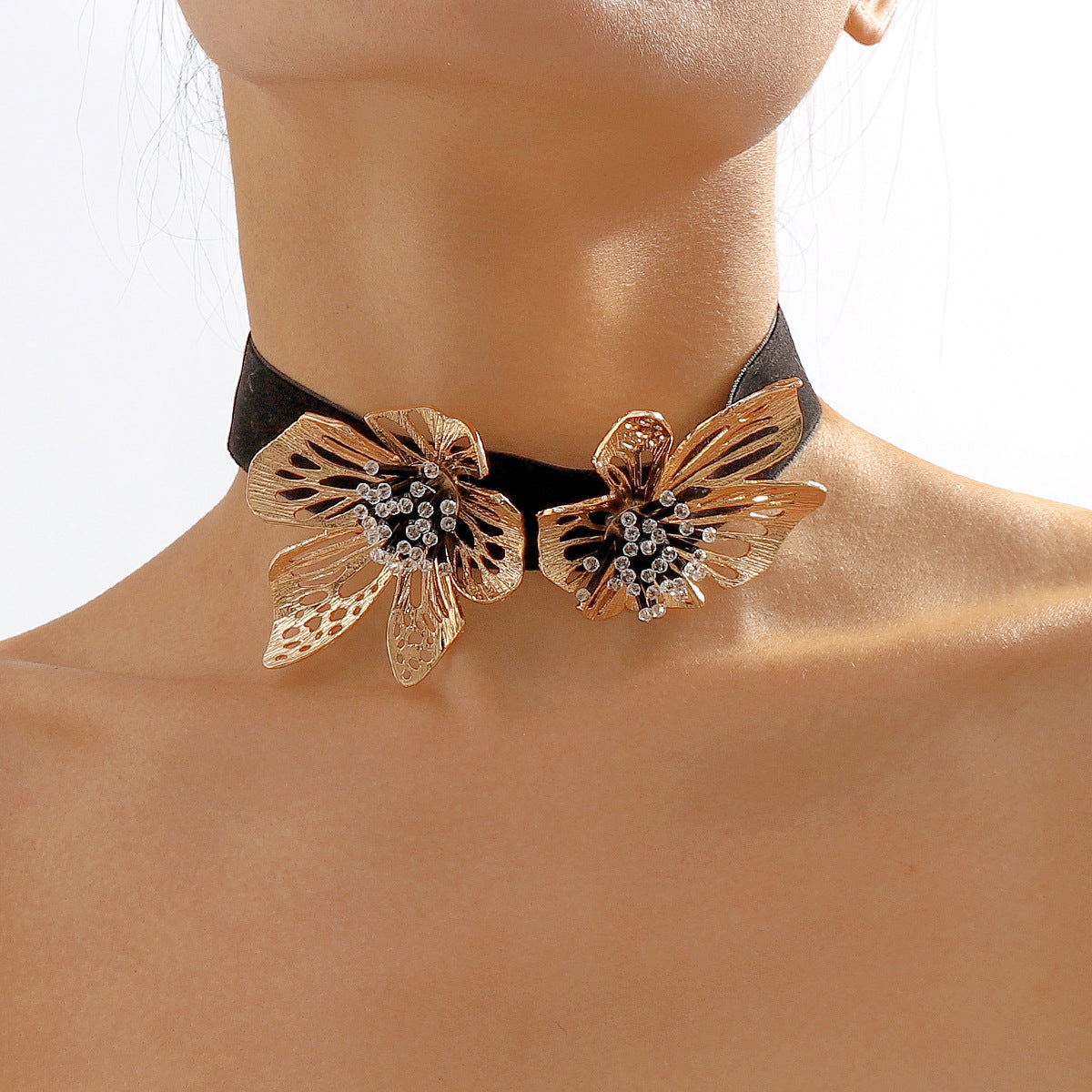 Punk Hip Hop Style Fashion Exaggerated Necklaces