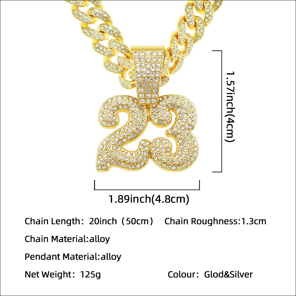 Pendentif pour hommes Hip Hop personnalisé Bubble Bar colliers