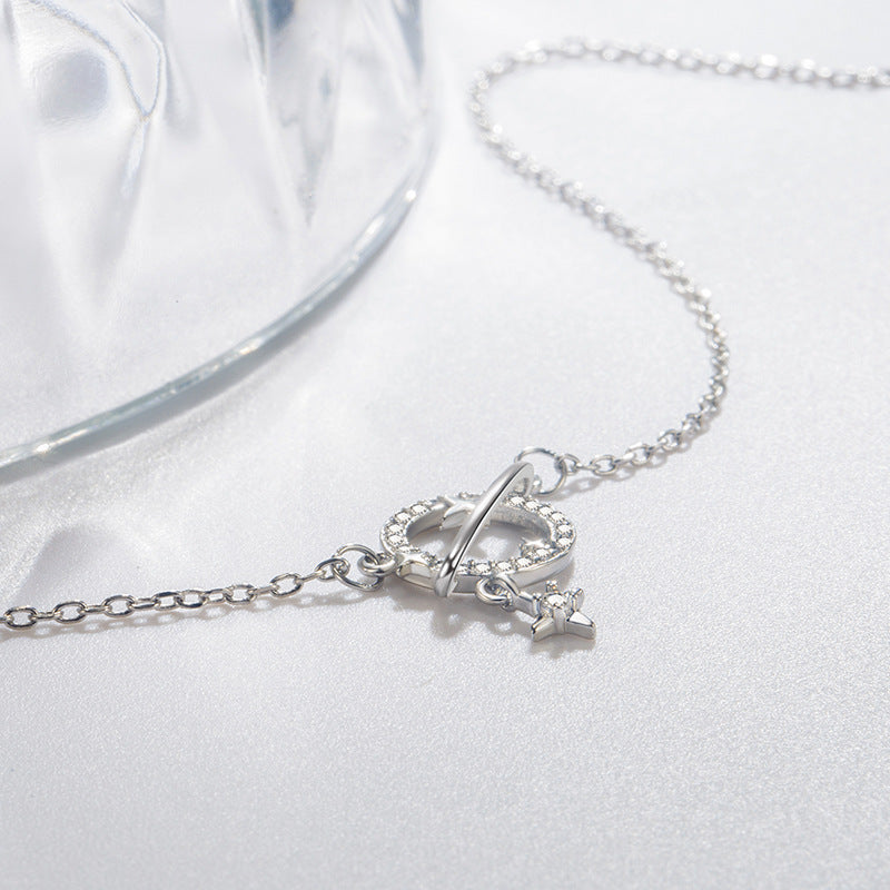 Colliers coréens à la mode pour femmes, chaîne de clavicule Simple, cou