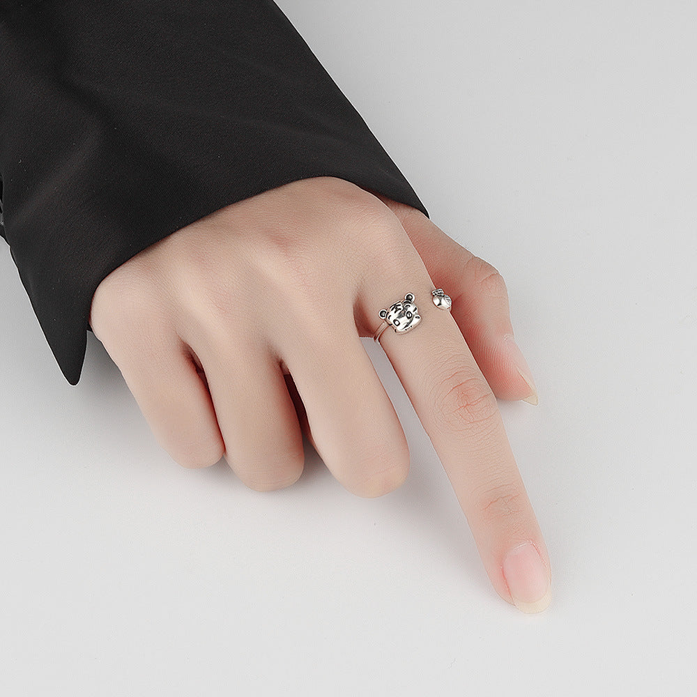 Purse Chinese Zodiac Advanced Simple Cute Rings