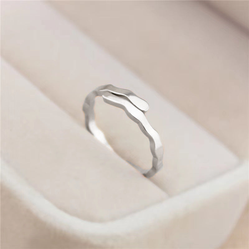 Korean Style Minimalist Creative Twee Constellation Open Rings