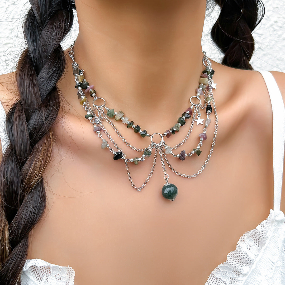 Beaded Niche Design Sweet Cool Butterfly Necklaces